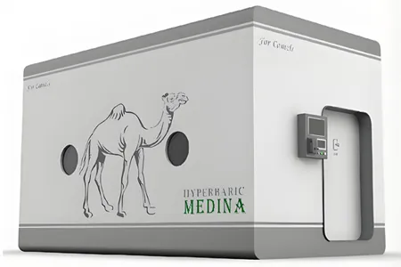 غرفة علاج بالأكسجين عالي الضغط للإبل